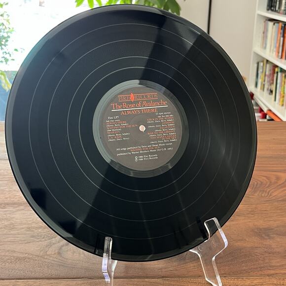 The Rose Of Avalanche Always There Vinyl LP 1986 Fire Records LP7 U.K. - Picture 3 of 9